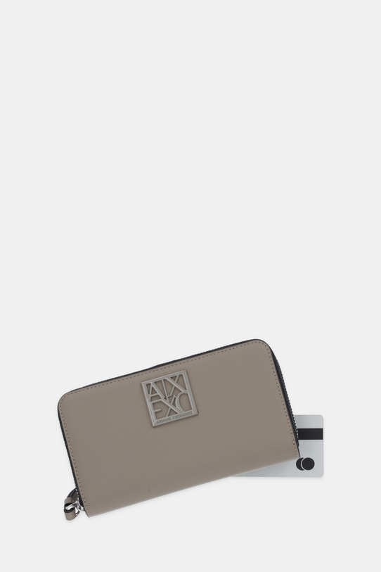 Armani Exchange portfel 948486.0A874 brązowy AW25
