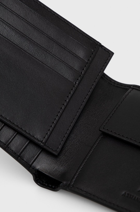 Kožni novčanik Armani Exchange crna 958433.CC845
