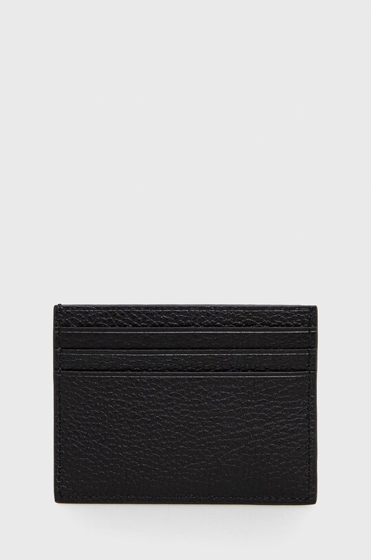 Шкіряний чохол на банківські карти Calvin Klein K50K507389.PPYY чорний SS22