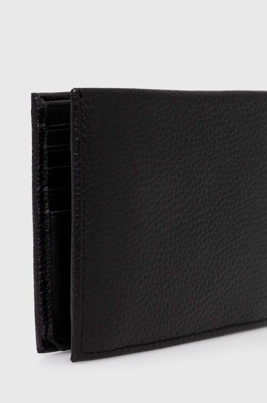 Kožená peňaženka Calvin Klein K50K507969.PPYY čierna SS22