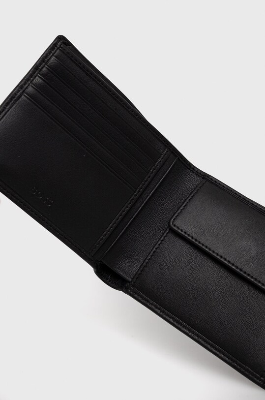 Accesorii BOSS portofel de piele 50470459 negru