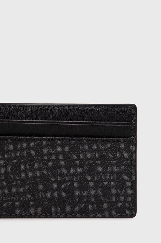 Michael Kors portofel si card holder negru 39F1LHDF5B