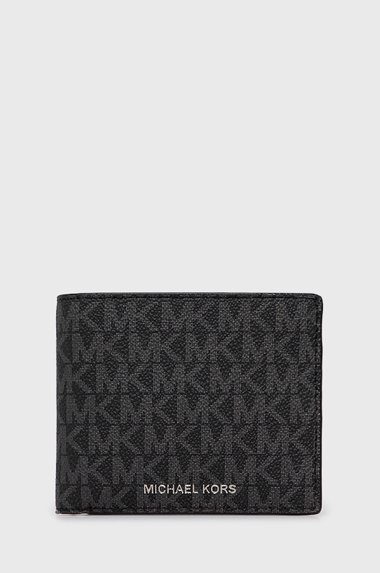 Michael Kors portofel imitatie de piele negru 39F9LGYF5P