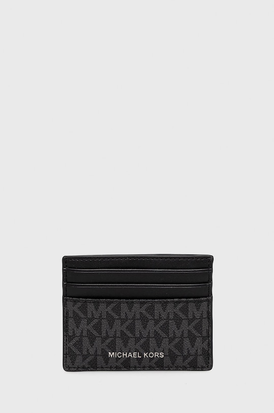 Чехол на карты Michael Kors имитация натуральной кожи чёрный 39F9LGYD2B