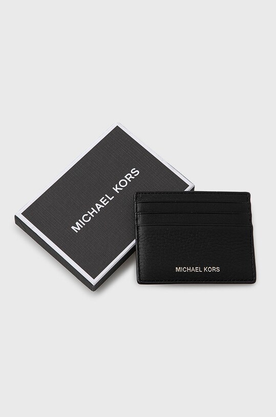 Accesorii Michael Kors carcasa din piele 39S0LHDD2L negru
