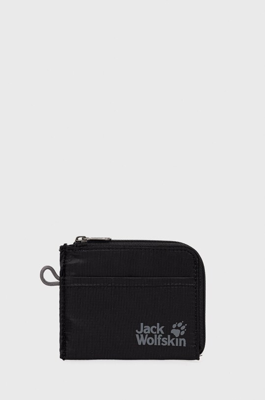 Гаманець Jack Wolfskin гладкий чорний 8006802.6000