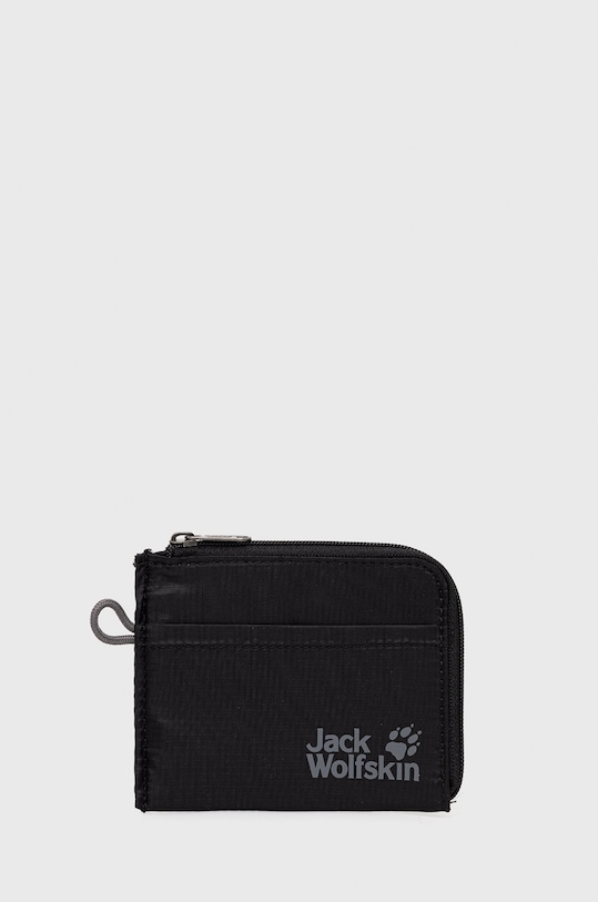 Кошелек Jack Wolfskin гладкий чёрный 8006802.6000