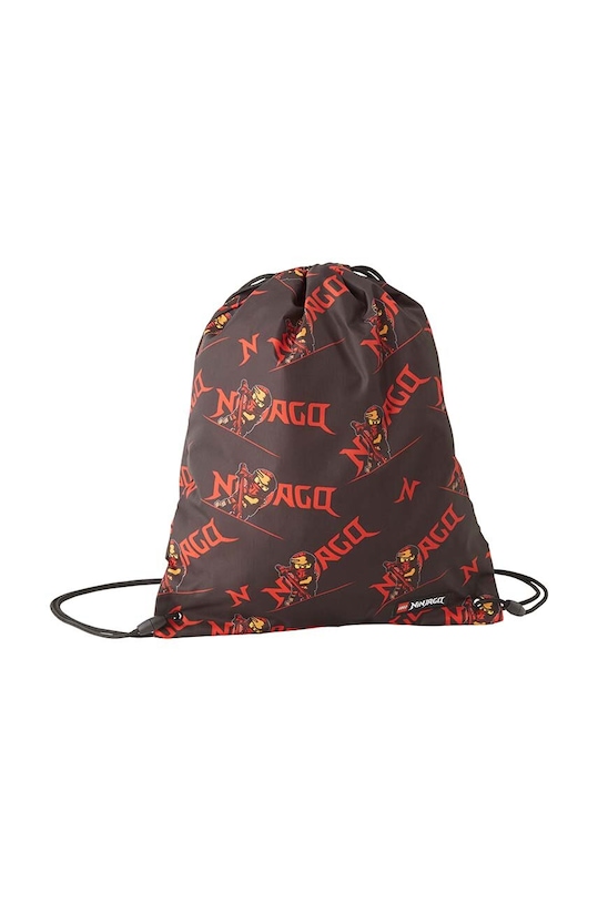 Detský ruksak Lego vzorovaný burgundské 10034