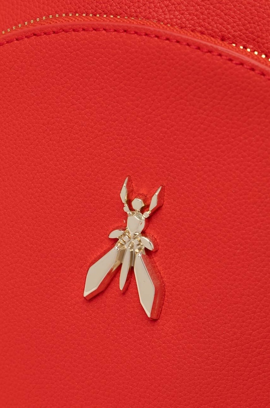 Akcesoria Patrizia Pepe plecak skórzany CB0056.L001 czerwony