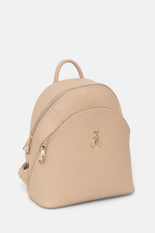 Кожаный рюкзак Patrizia Pepe CB0056.L001 бежевый SS25