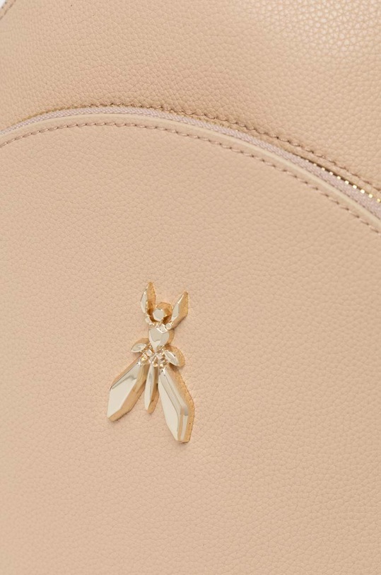 Akcesoria Patrizia Pepe plecak skórzany CB0056.L001 beżowy