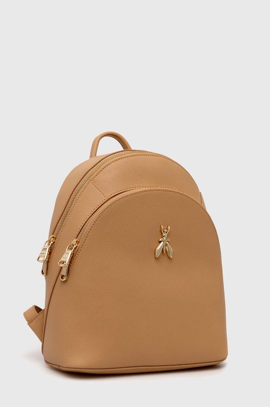 Patrizia Pepe plecak skórzany CB0056.L001 beżowy SS25