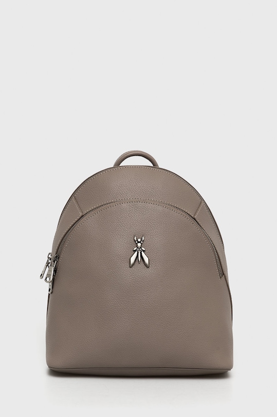 Кожена раница Patrizia Pepe елегантен кафяв CB0056.L001