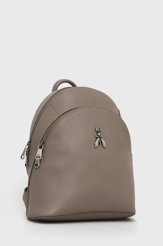 Akcesoria Patrizia Pepe plecak skórzany CB0056.L001 brązowy