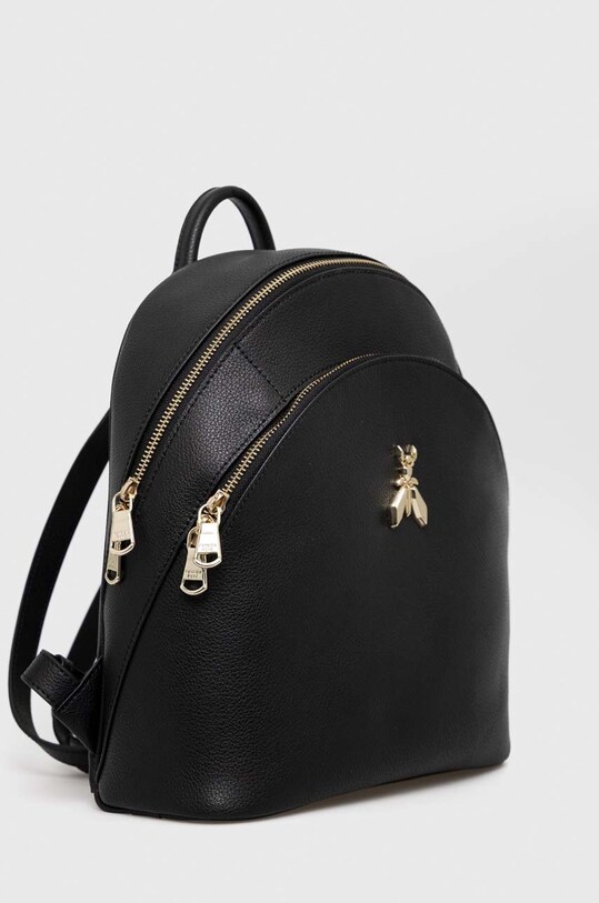 Patrizia Pepe ghiozdan de piele CB0056.L001 negru SS25