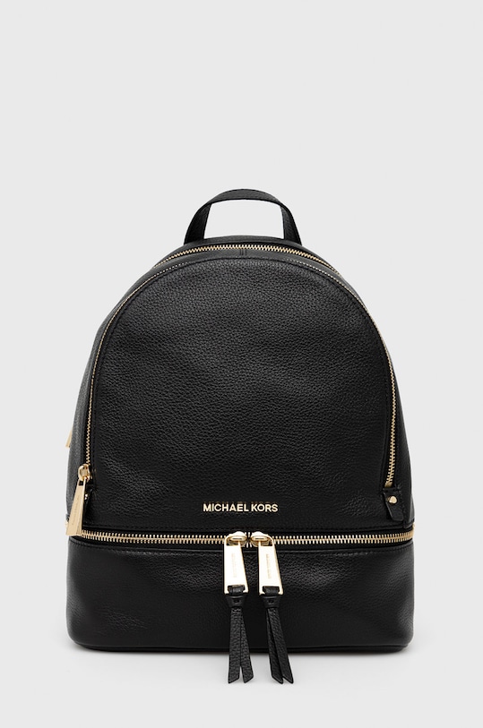 MICHAEL Michael Kors ghiozdan de piele uni negru 30S5GEZB1L