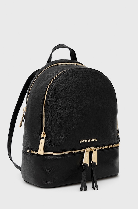 Accesorii MICHAEL Michael Kors ghiozdan de piele 30S5GEZB1L negru