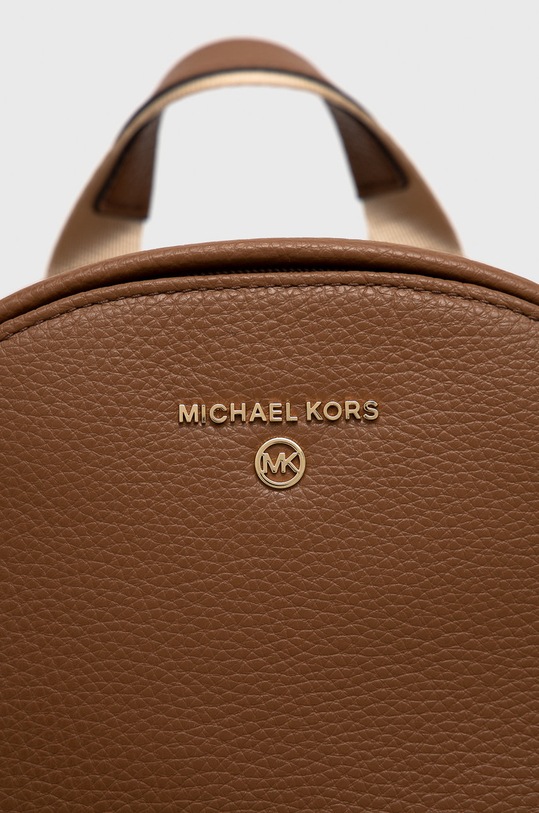 Kožený batoh MICHAEL Michael Kors 30T0G04B1L hnědá SS23