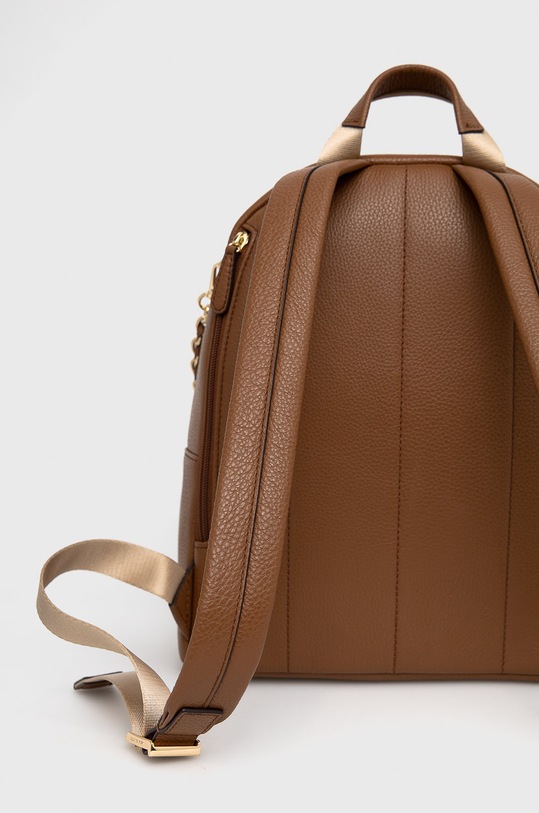 Kožený batoh MICHAEL Michael Kors hnědá 30T0G04B1L