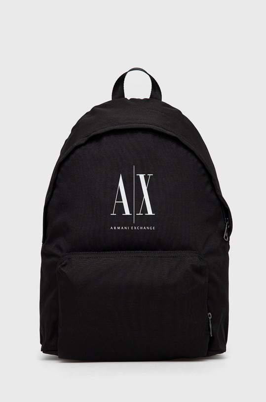 Рюкзак Armani Exchange надрук чорний 952336.CC124