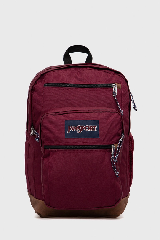 Jansport plecak tekstylny bordowy EK0A5BAKN621