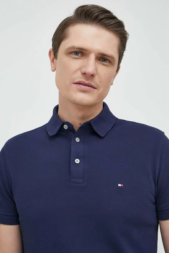 Tommy Hilfiger polo granatowy MW0MW17771.PPYY