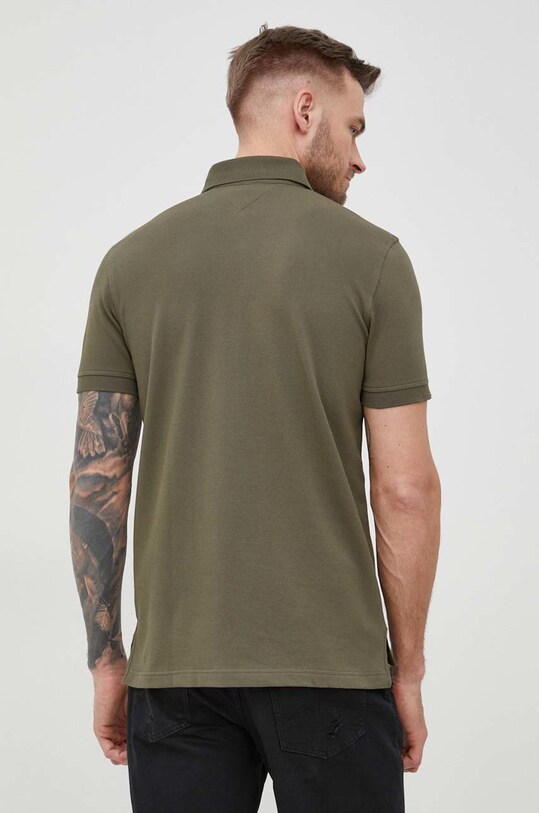 Odzież Tommy Hilfiger Polo MW0MW17770.PPYY zielony