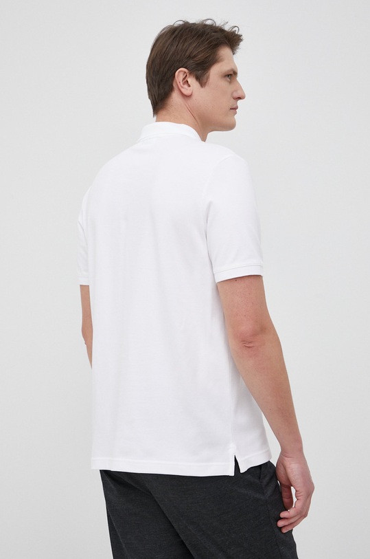 Odzież Calvin Klein - Polo K10K108276.PPYY biały