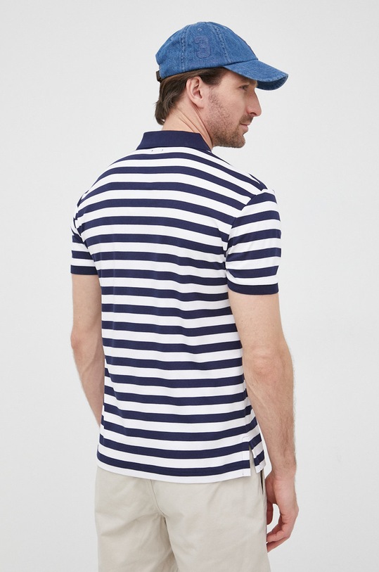Oblečenie Bavlnené polo tričko Polo Ralph Lauren 710860016001 tmavomodrá