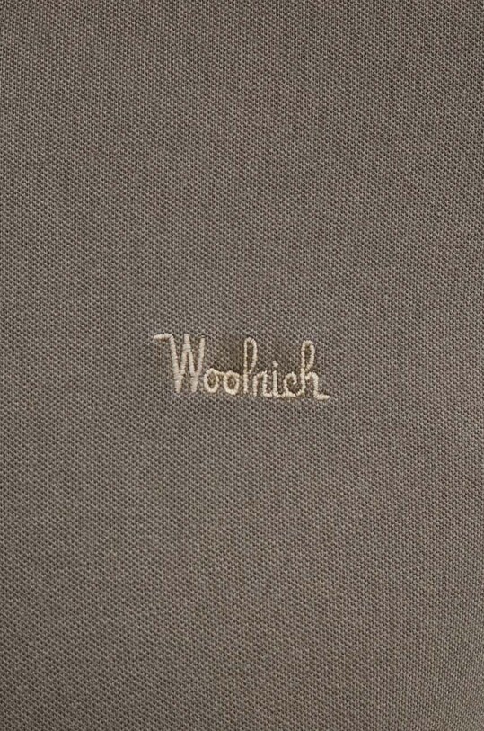 Woolrich polo CFWOPO0035MRUT1483 zielony