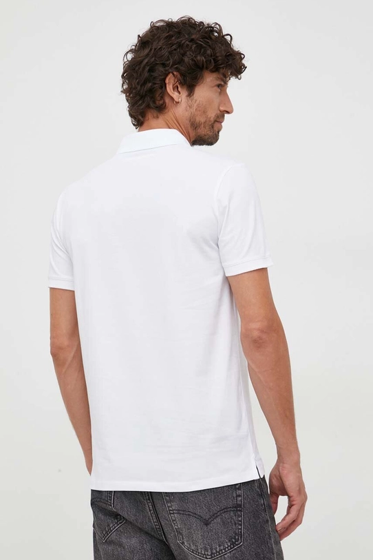 Karl Lagerfeld tricou polo alb 500221.745022