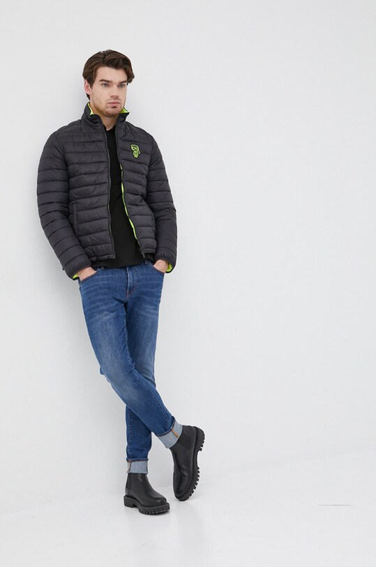 Karl Lagerfeld polo 500221.745022 500221.745022 czarny AA00