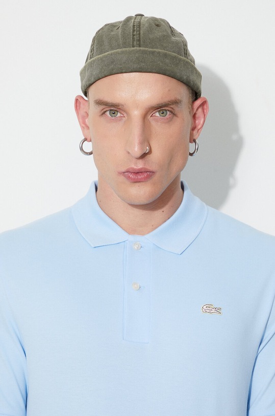 Bavlnené polo tričko Lacoste PH2760 modrá
