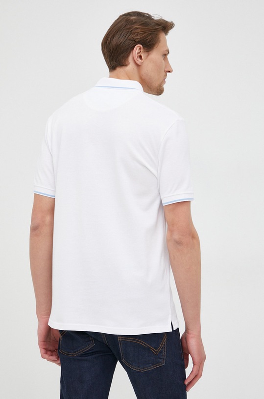 Odzież Lyle & Scott polo SP1524VOG.W533 biały