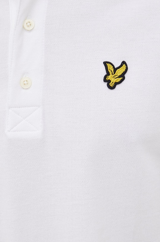 Lyle & Scott polo SP1524VOG.W533 biały