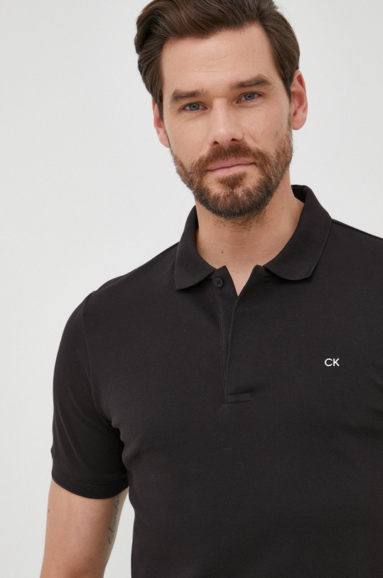 Oblečenie Polo tričko Calvin Klein K10K108727.PPYY čierna