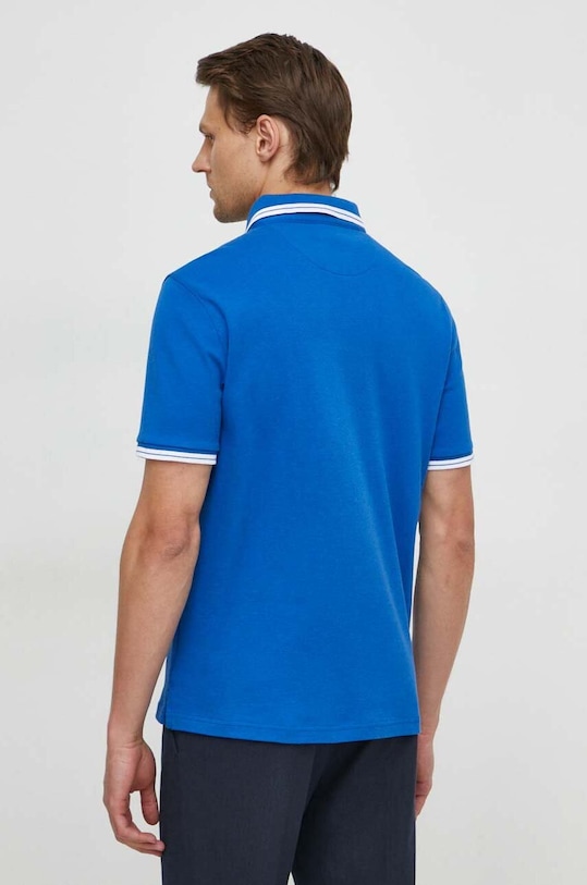 Odzież Michael Kors polo bawełniane CS2512720B niebieski