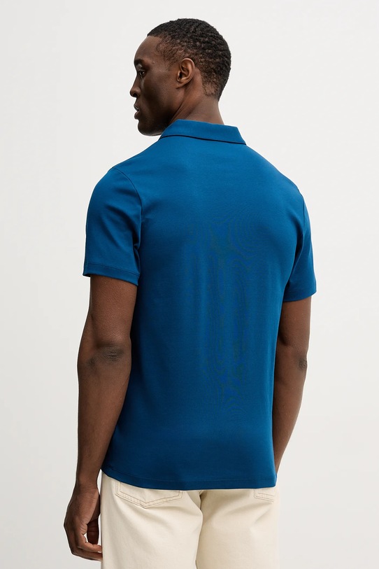 Odzież Michael Kors polo bawełniane CS15073C93 niebieski