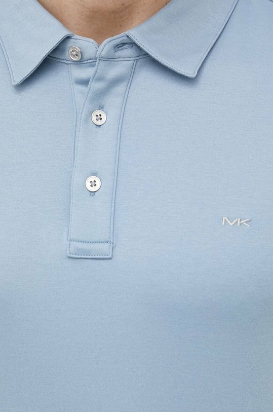 Michael Kors polo bawełniane CS15073C93 niebieski
