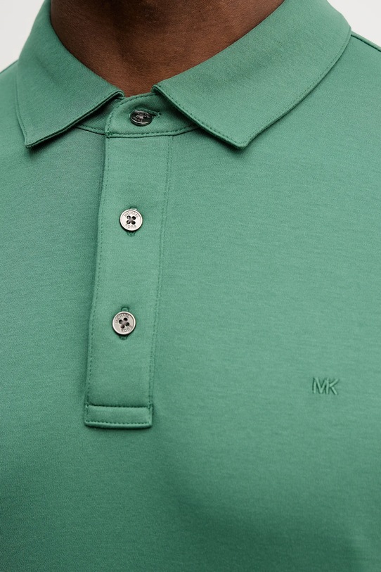 Michael Kors polo bawełniane CS15073C93 zielony