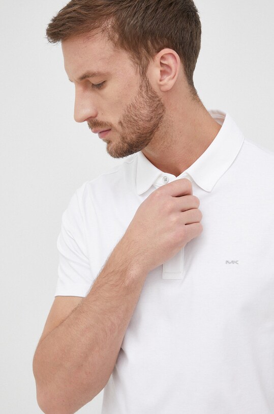 Michael Kors pamut póló fehér CB95FGVC93