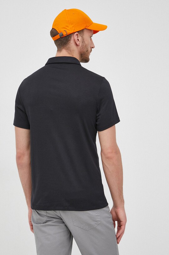 Îmbrăcăminte Michael Kors polo de bumbac CB95FGVC93 negru