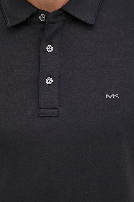 Michael Kors polo de bumbac CB95FGVC93 negru
