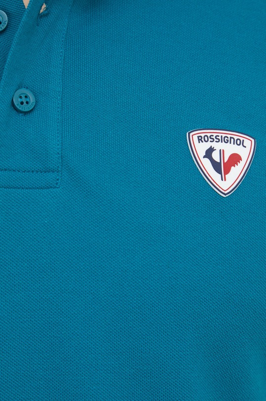Rossignol polo bawełniane RLKMY01 niebieski