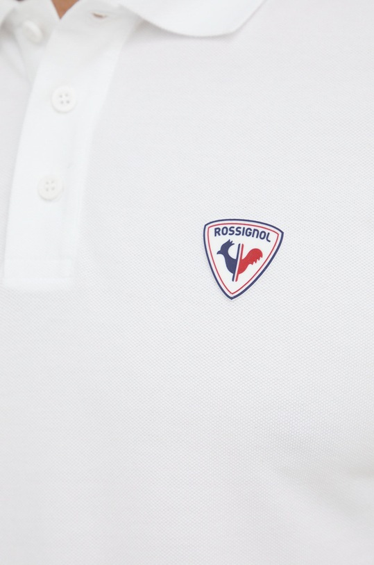 Rossignol polo bawełniane RLKMY01 biały