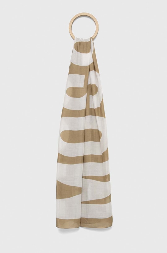 Шал Moschino тънък бежов M5134.50169