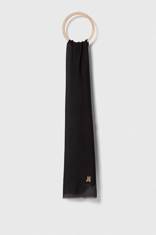 Moschino szal pozostałe czarny M5515.50173