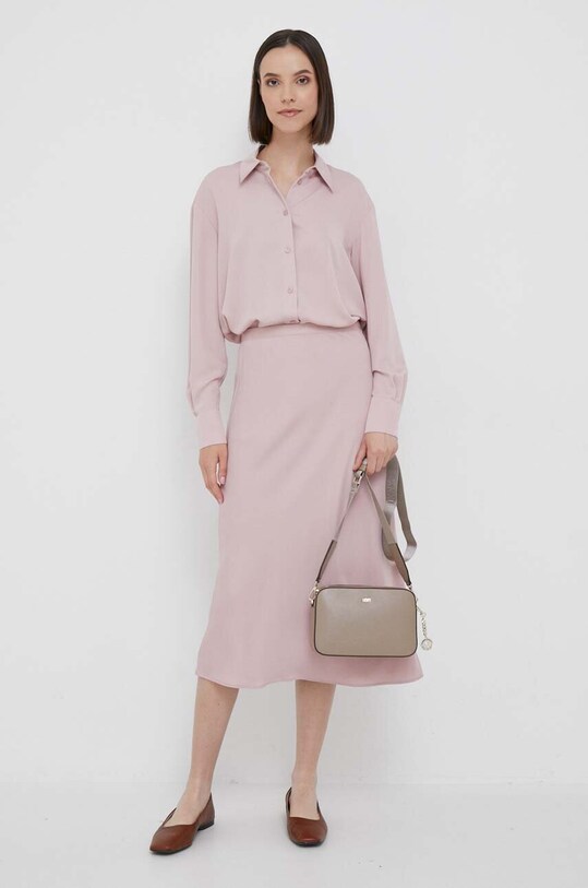 Calvin Klein spódnica K20K203514.PPYY różowy AW23