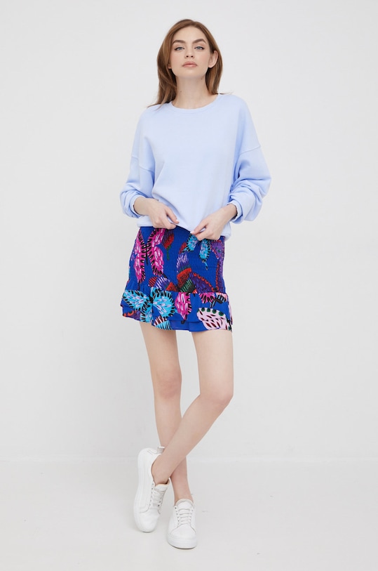 Юбка Desigual 22SWMW29 голубой SS22