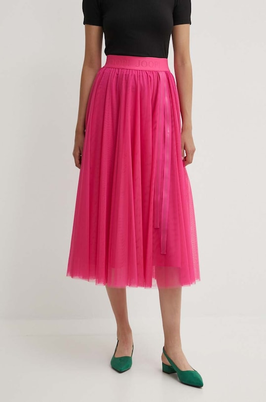 Joop! spódnica midi różowy 30032531